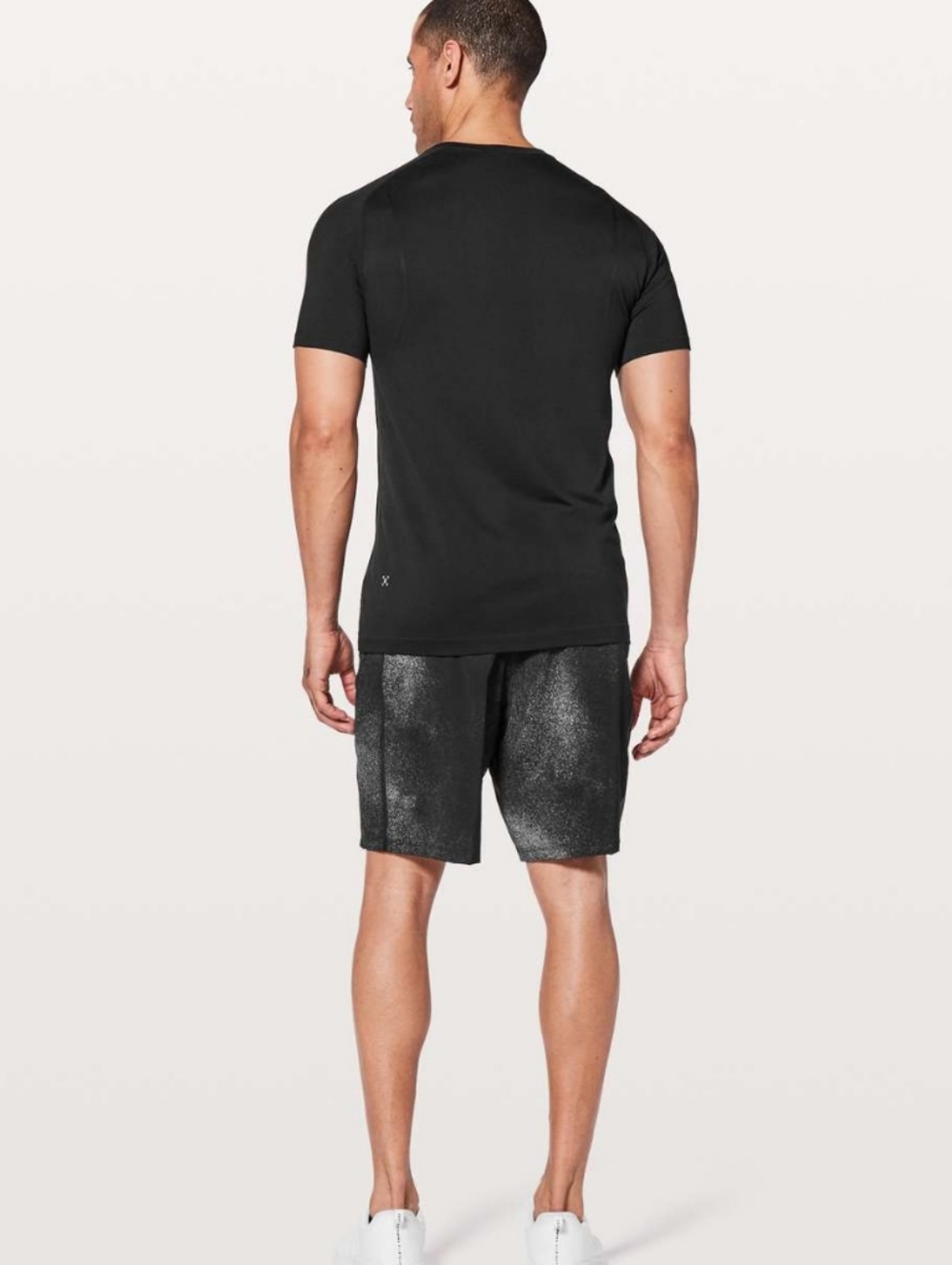 LULULEMON Pace Breaker Out Of Mind Liner 9" Ocean Spray Ice Grey Black